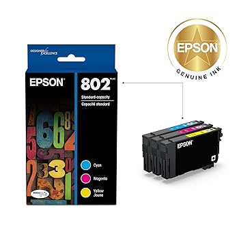 Amazon.com: EPSON 802 DURABrite Ultra Ink Standard Capacity